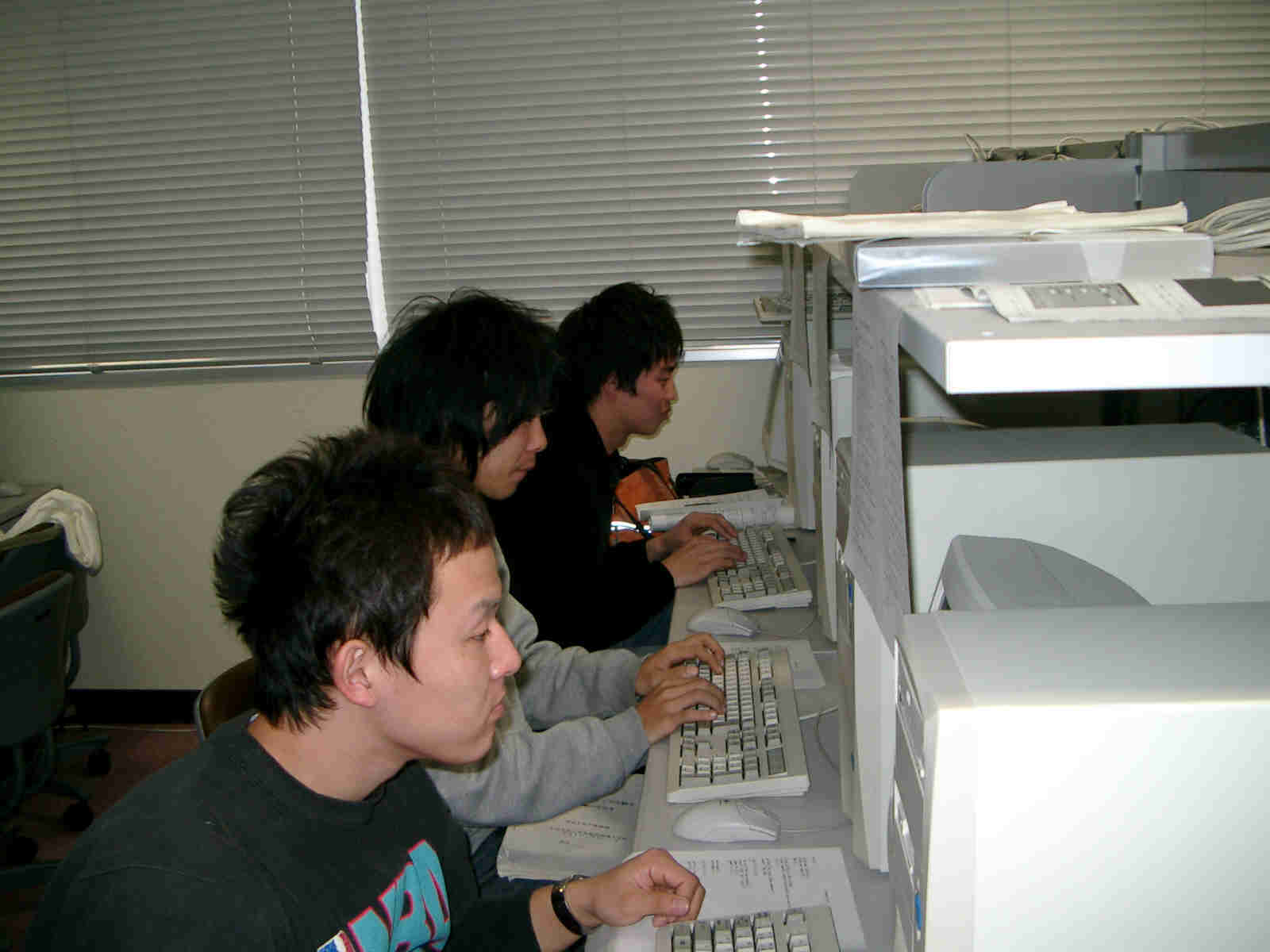 Picture of Students in Computer Room No.1