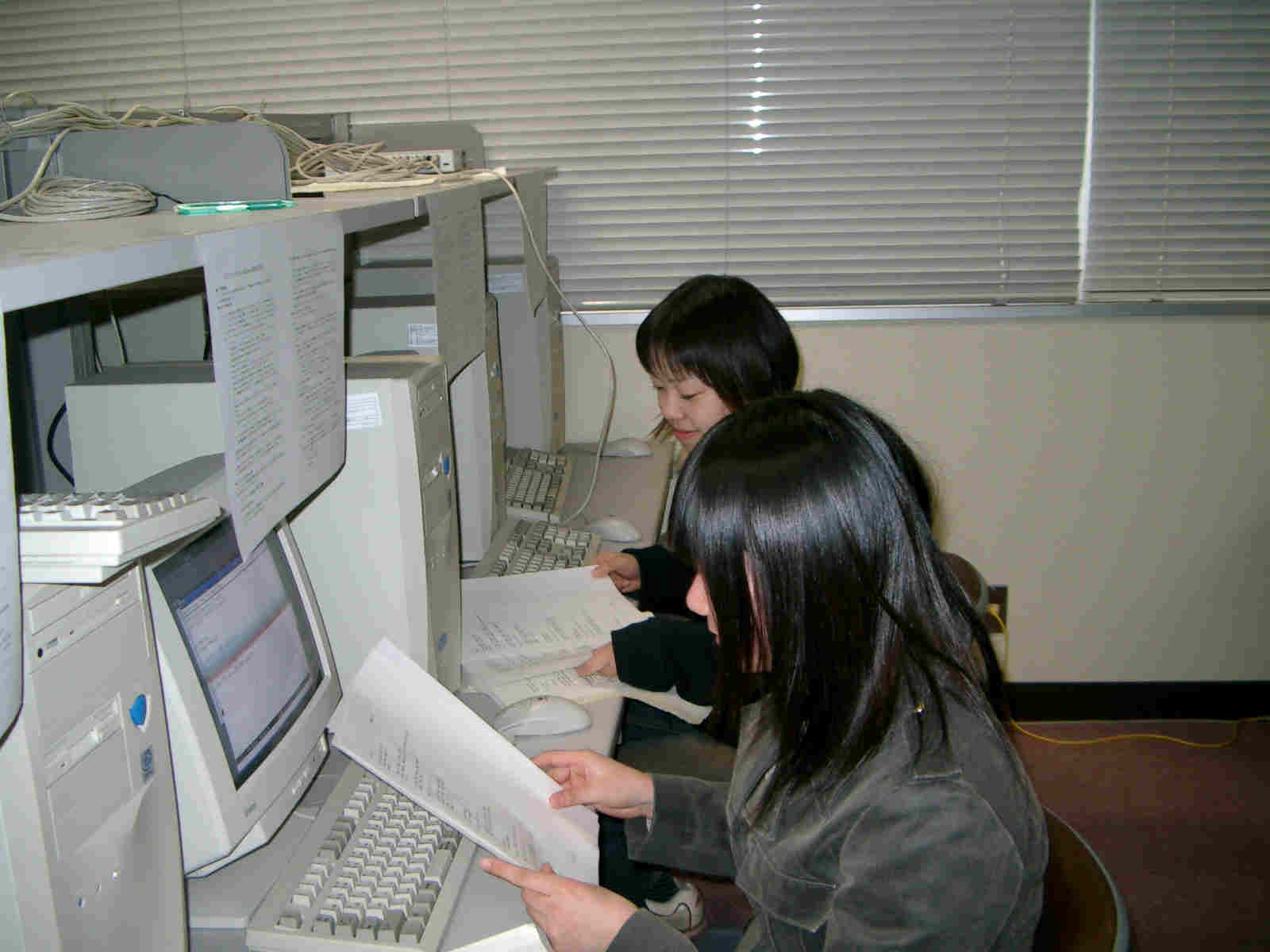 Picture of Students in Computer Room No.2